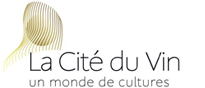 Logo de la cité du vin - un monde de cultures